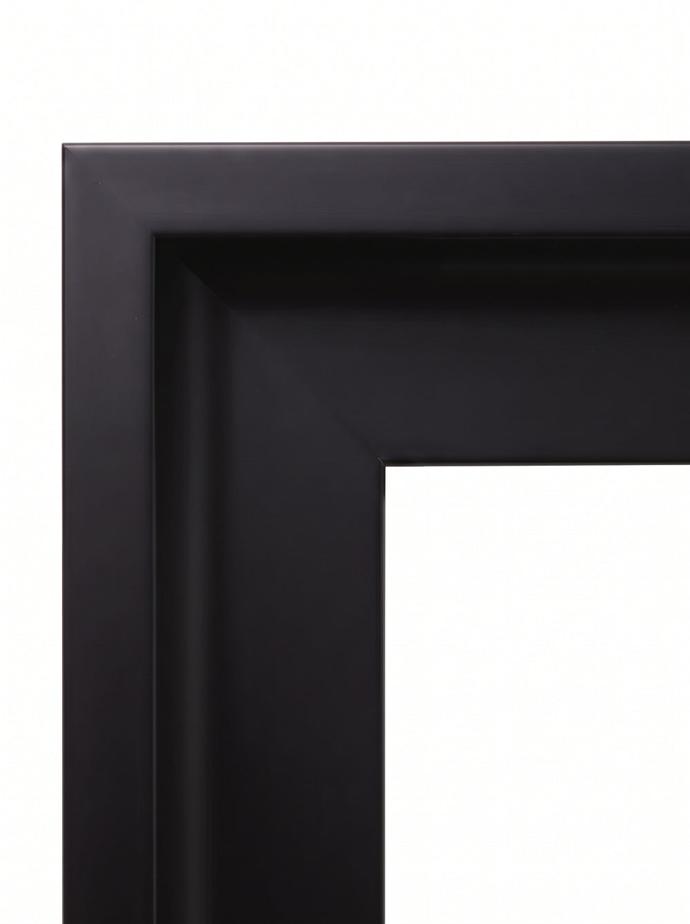 Se billede i fuld skærm Billedramme Fuksia i sort (Black, T1203) – 10 mm svæveramme til canvas på mål