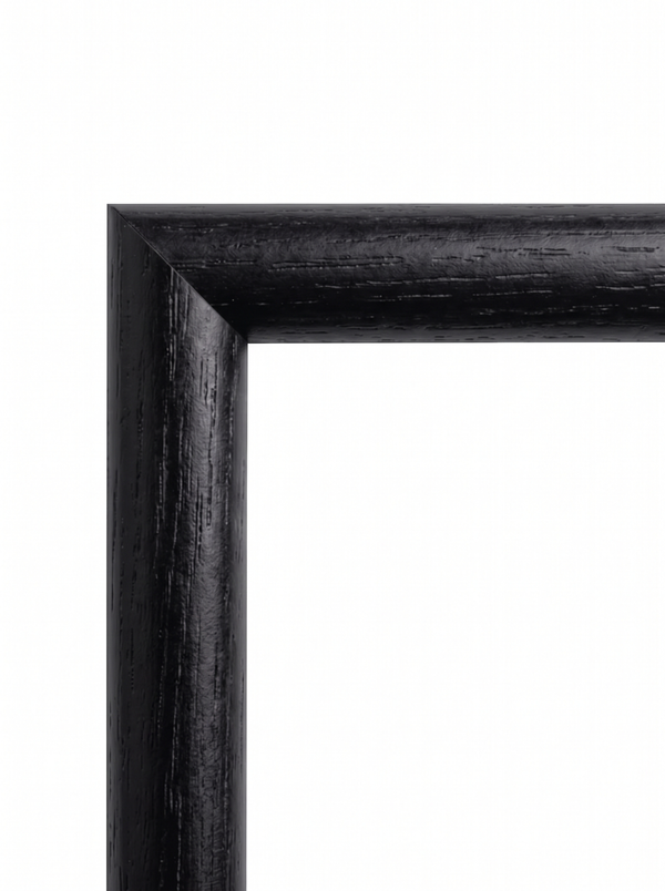 Billederamme Valmue - Black - T1033