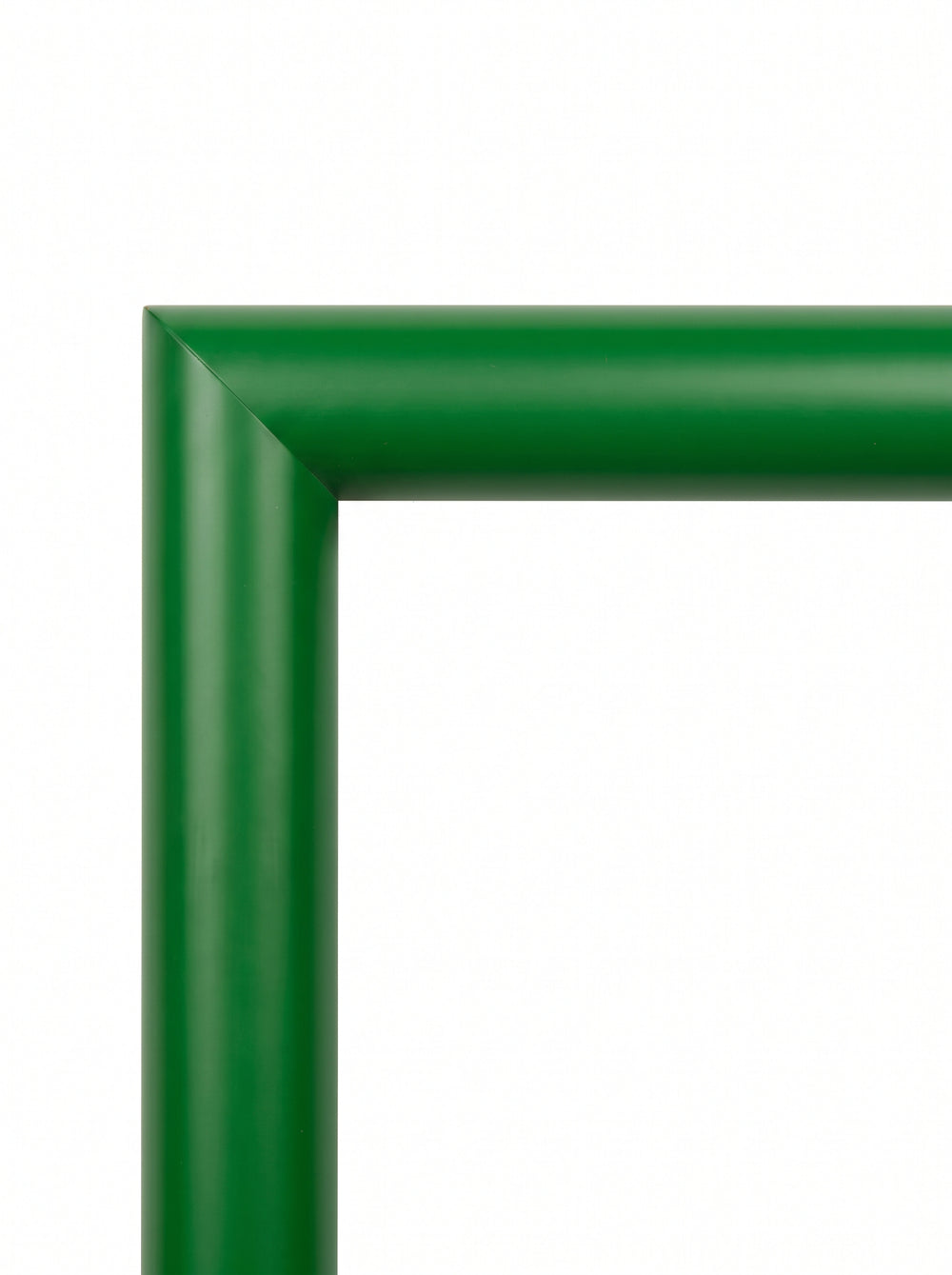 Billedramme Balsamin i grøn (Green, P1006) – 11 mm smal plastramme på mål