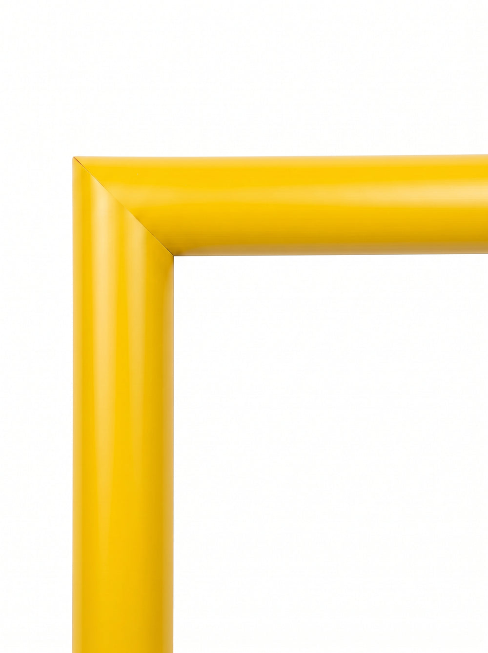 Billedramme Balsamin i gul (Yellow, P1005) – 11 mm smal plastramme på mål